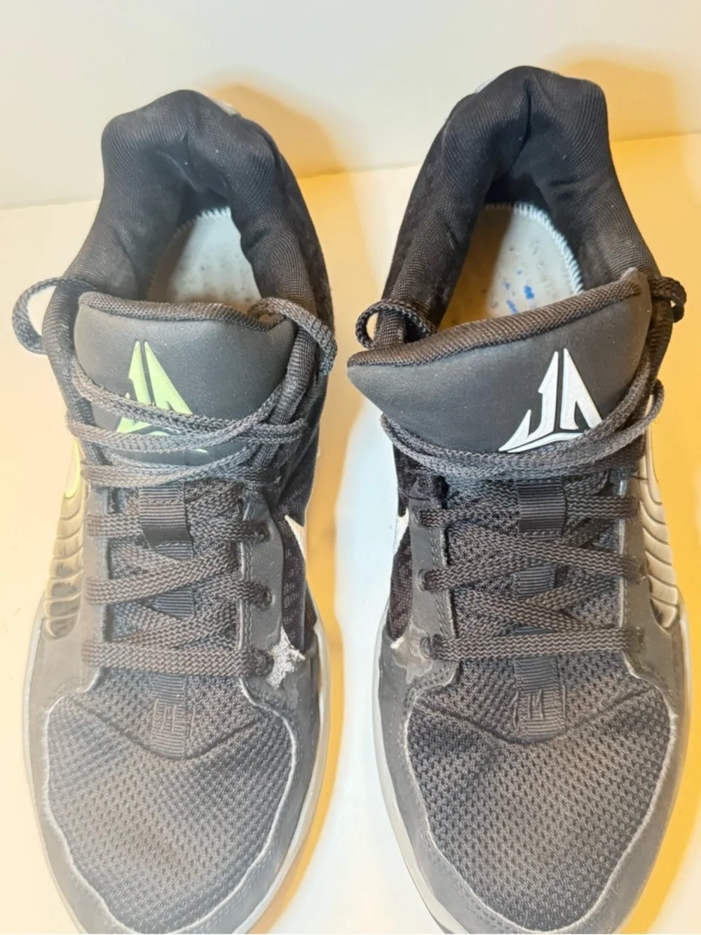 Nike Ja 2 Foundation in Black and Light Smoke Grey.